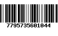 Código de Barras 7795735601044