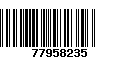 Código de Barras 77958235