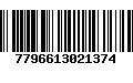 Código de Barras 7796613021374