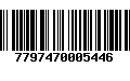 Código de Barras 7797470005446