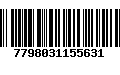 Código de Barras 7798031155631