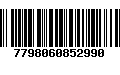 Código de Barras 7798060852990