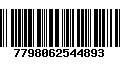 Código de Barras 7798062544893