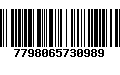 Código de Barras 7798065730989