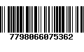 Código de Barras 7798066075362