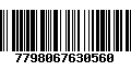 Código de Barras 7798067630560