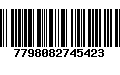 Código de Barras 7798082745423