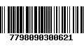 Código de Barras 7798090300621