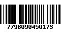 Código de Barras 7798090450173