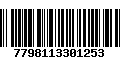 Código de Barras 7798113301253