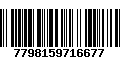 Código de Barras 7798159716677