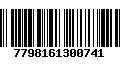 Código de Barras 7798161300741