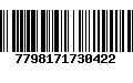 Código de Barras 7798171730422