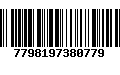 Código de Barras 7798197380779