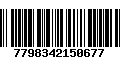 Código de Barras 7798342150677