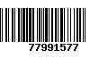 Código de Barras 77991577