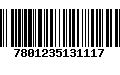 Código de Barras 7801235131117