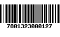 Código de Barras 7801323000127