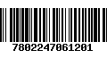 Código de Barras 7802247061201