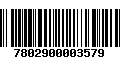 Código de Barras 7802900003579