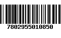 Código de Barras 7802955010850