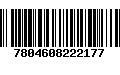 Código de Barras 7804608222177