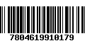 Código de Barras 7804619910179