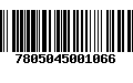 Código de Barras 7805045001066