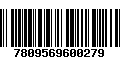 Código de Barras 7809569600279