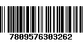 Código de Barras 7809576303262