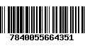 Código de Barras 7840055664351