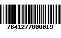 Código de Barras 7841277000019