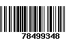 Código de Barras 78499348