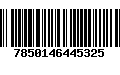 Código de Barras 7850146445325