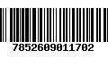 Código de Barras 7852609011702