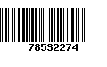 Código de Barras 78532274