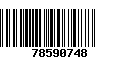 Código de Barras 78590748