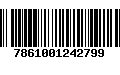 Código de Barras 7861001242799