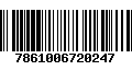 Código de Barras 7861006720247