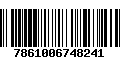 Código de Barras 7861006748241