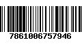 Código de Barras 7861006757946