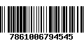 Código de Barras 7861006794545