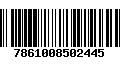 Código de Barras 7861008502445