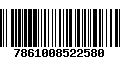 Código de Barras 7861008522580