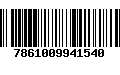 Código de Barras 7861009941540