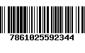 Código de Barras 7861025592344