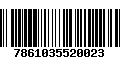 Código de Barras 7861035520023