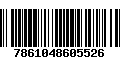 Código de Barras 7861048605526