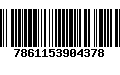 Código de Barras 7861153904378