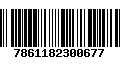 Código de Barras 7861182300677